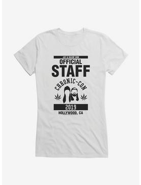 Jay And Silent Bob Official Staff Girls T-Shirt, WHITE, hi-res