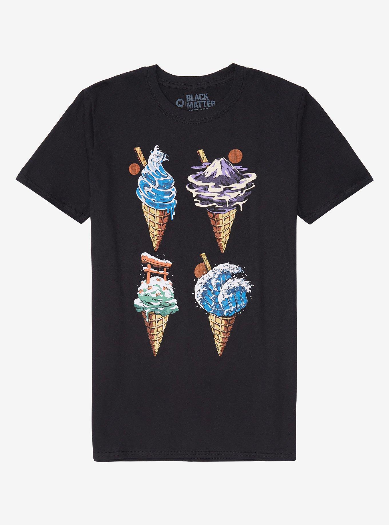Japan Ice Cream Cone T-Shirt By Ilustrata, MULTI, hi-res