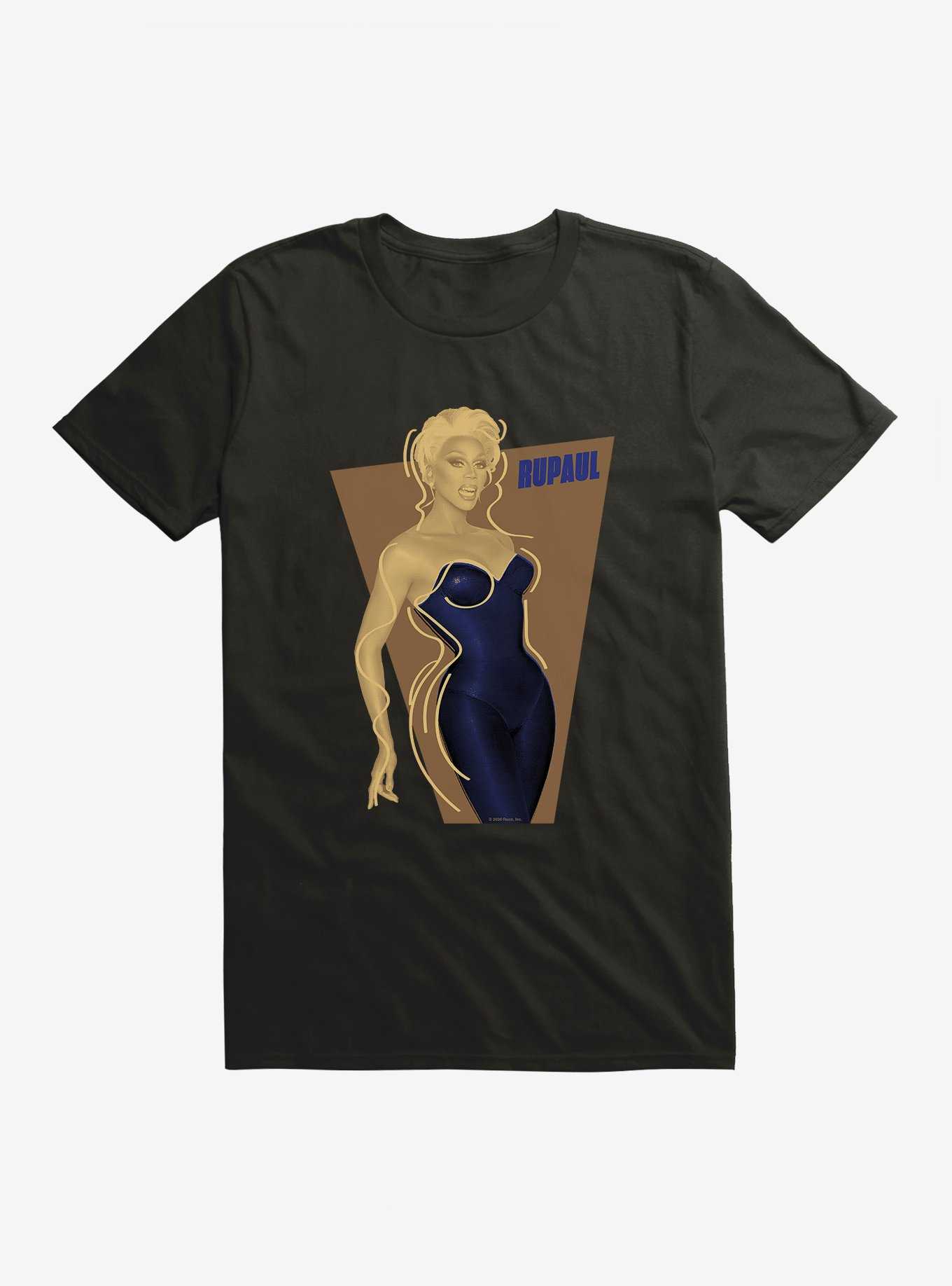 RuPaul Curve Lines T-Shirt, , hi-res