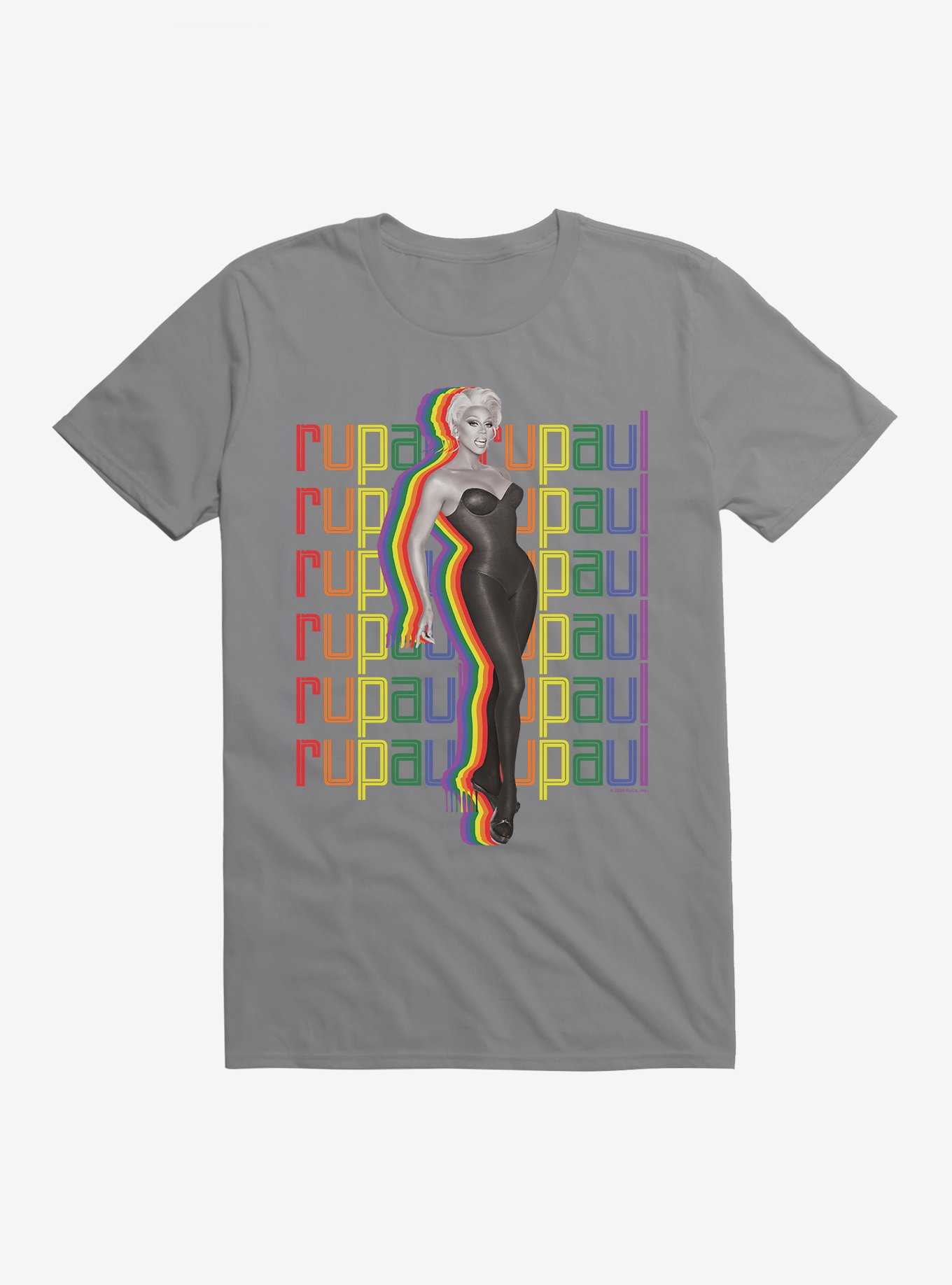 RuPaul Rainbow Silhoutte T-Shirt, , hi-res