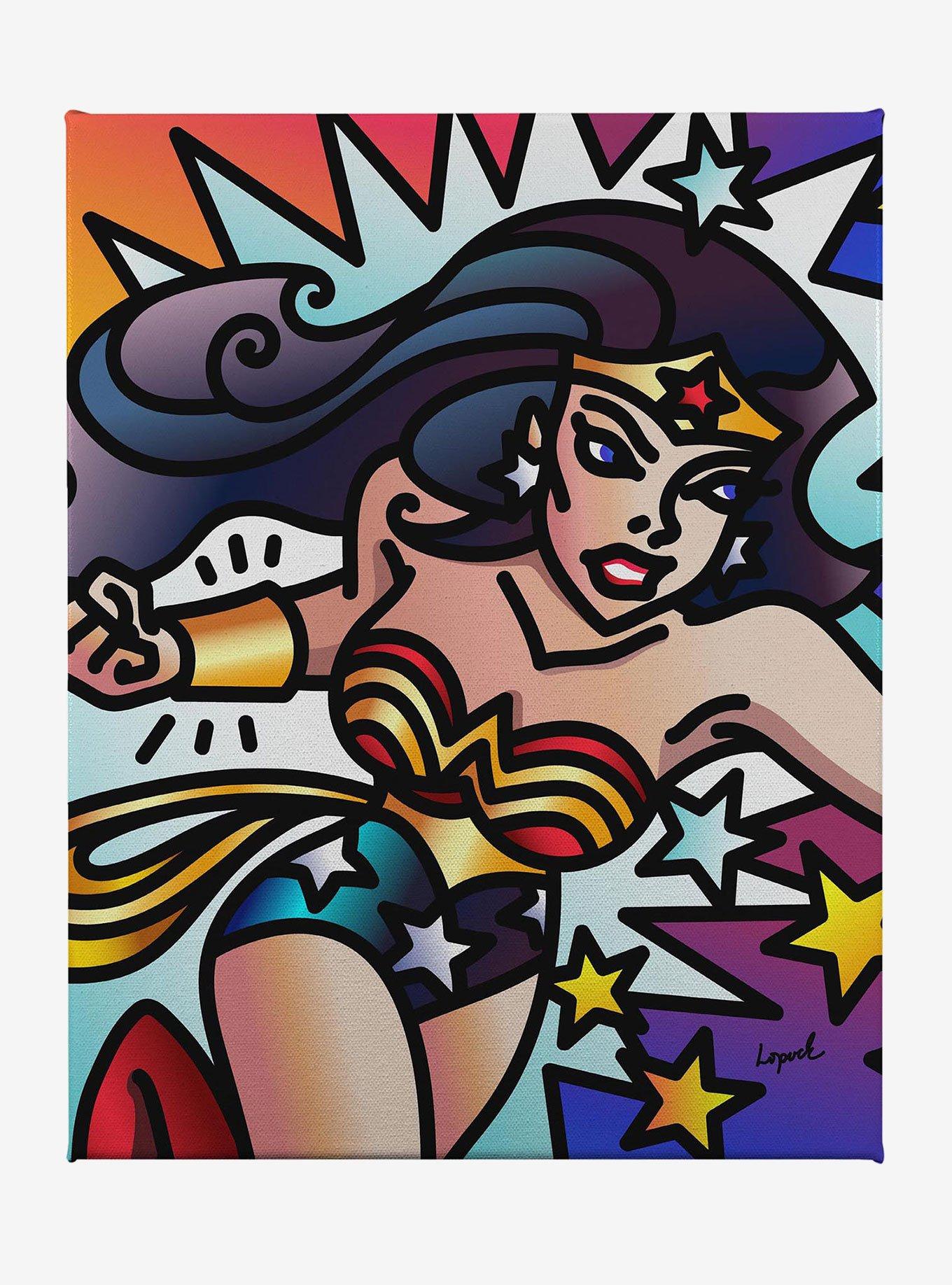 DC Comics Wonder Woman Gallery Wrapped Canvas, , hi-res