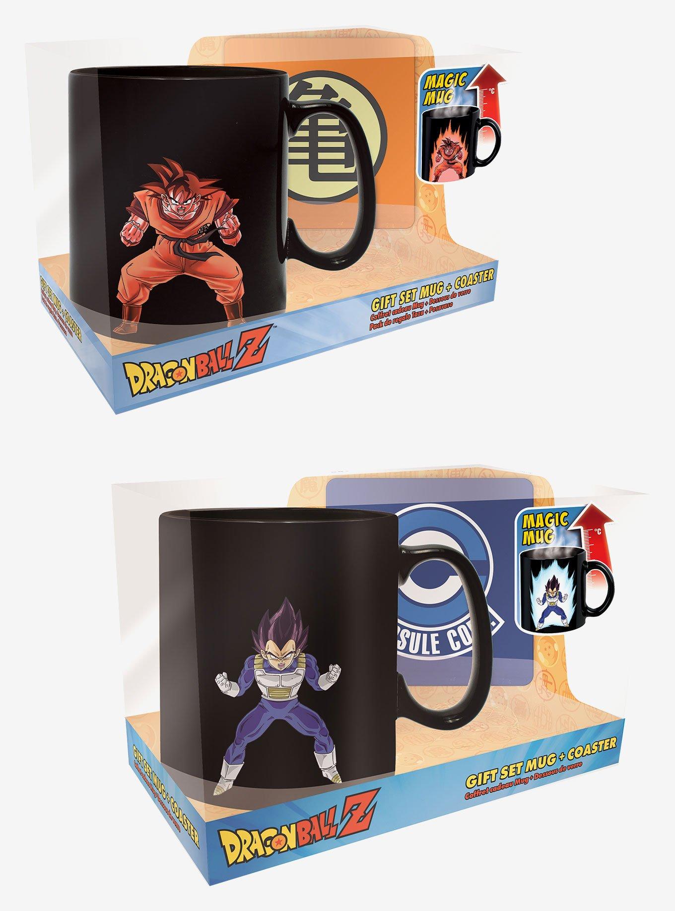 Dragon Ball Z Saiyan Power Up Mug And Coaster 2 Pack, , hi-res