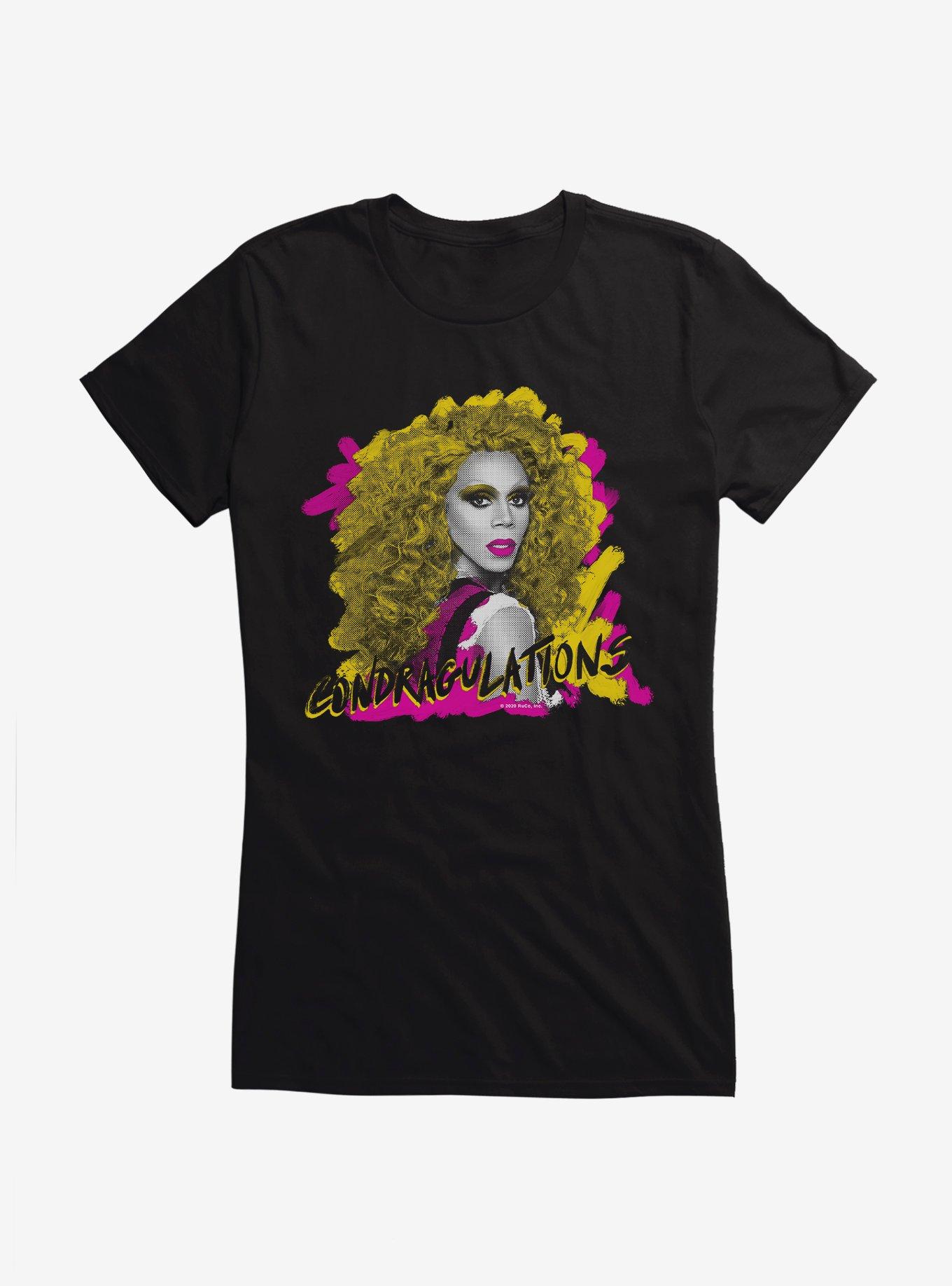 RuPaul Condragulations Portrait Girls T-Shirt, , hi-res