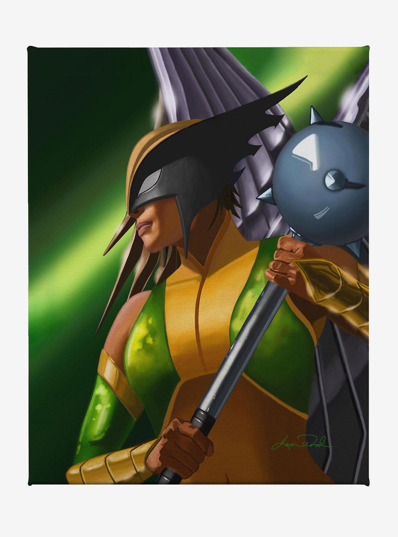 DC Comics Hawkgirl Gallery Wrapped Canvas, , hi-res