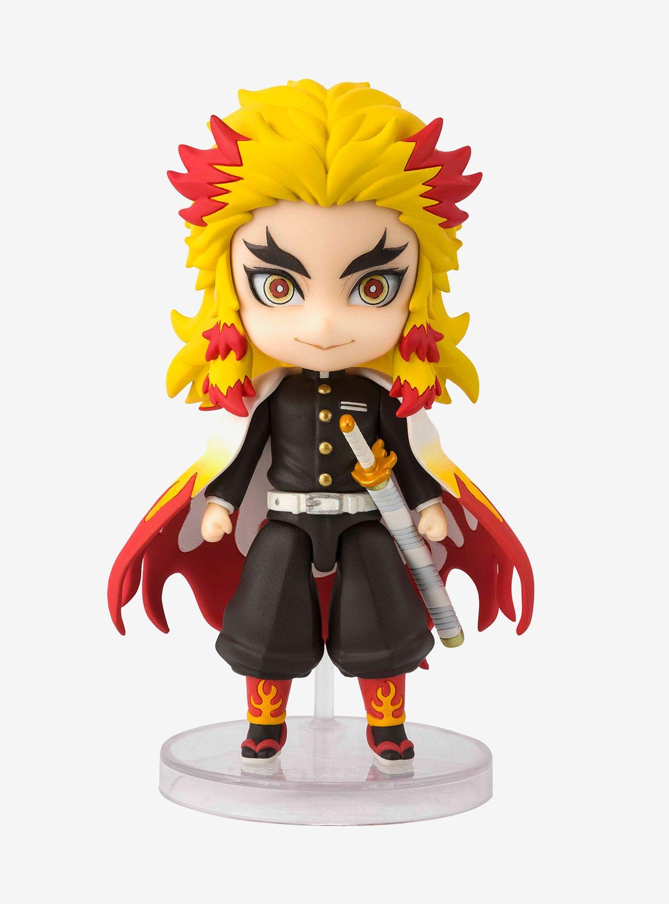 Bandai Spirits Demon Slayer: Kimetsu No Yaiba Mini Figuarts Kyojuro Rengoku Collectible Figure, , hi-res