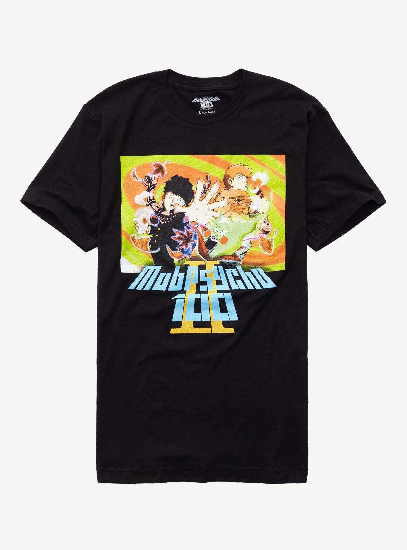 Mob Psycho Season II Trio T-Shirt, BLACK, hi-res