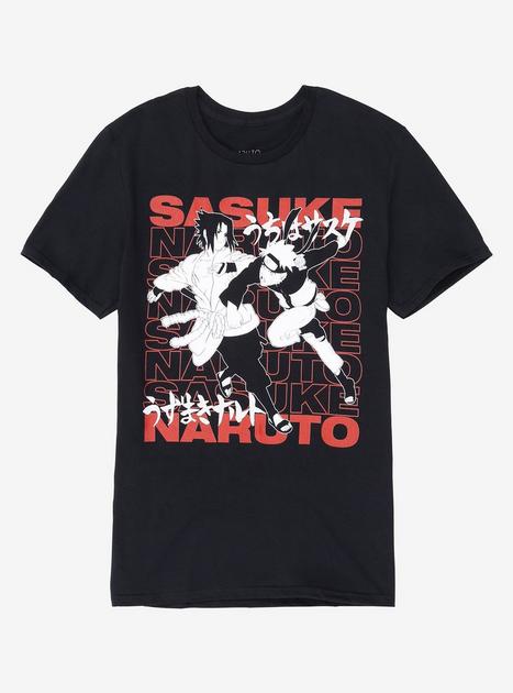 Naruto Shippuden Naruto Vs Sasuke T-Shirt | Hot Topic