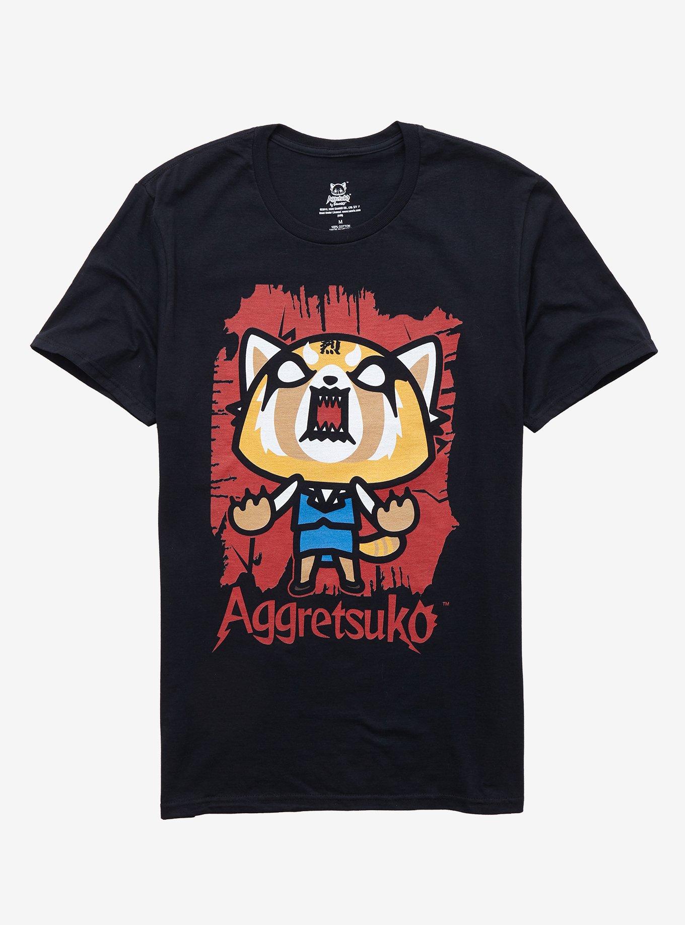 Aggretsuko Choke On My Rage T-Shirt | Hot Topic