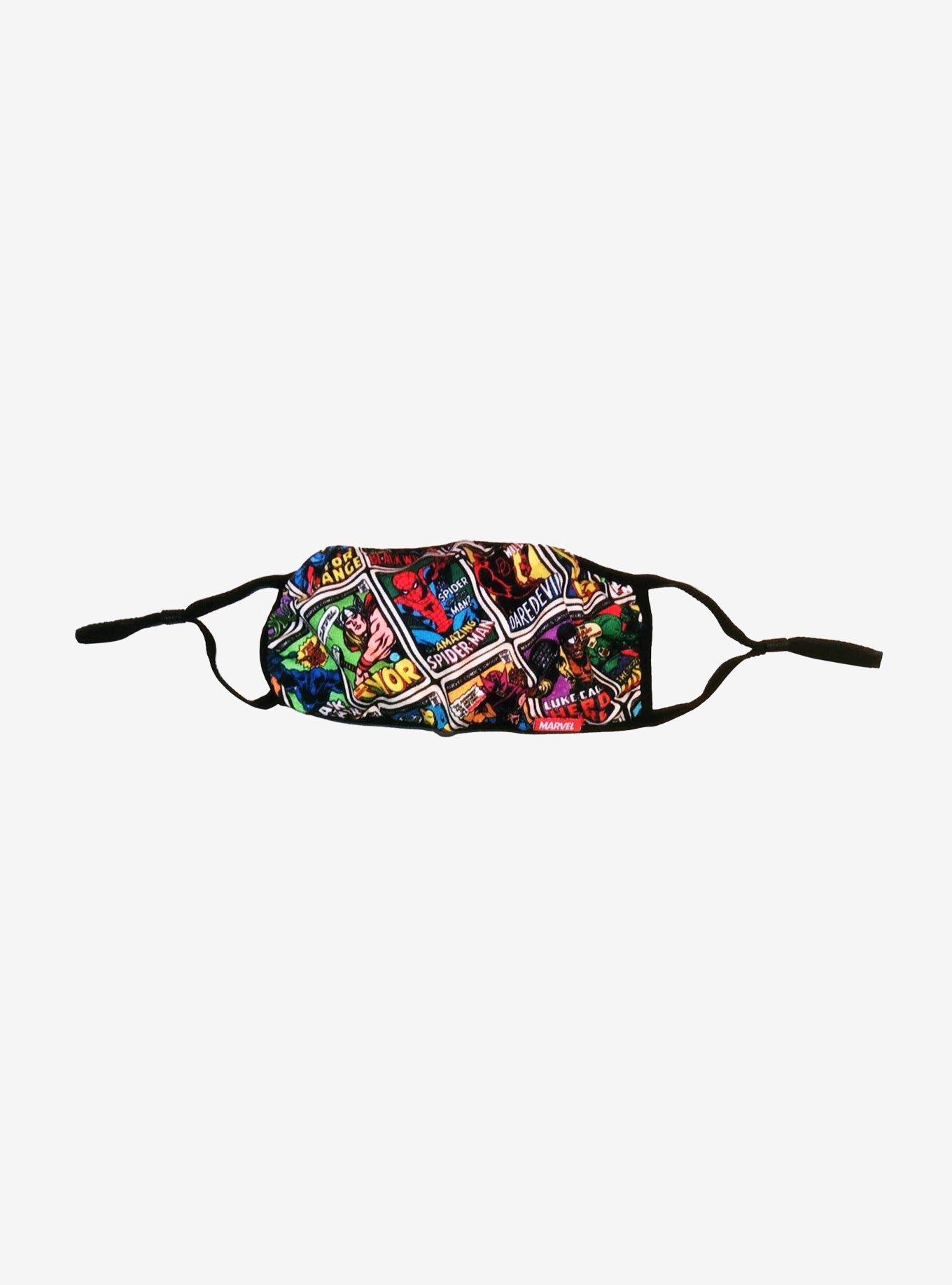 Marvel Comics Allover Print Fashion Face Mask, , hi-res