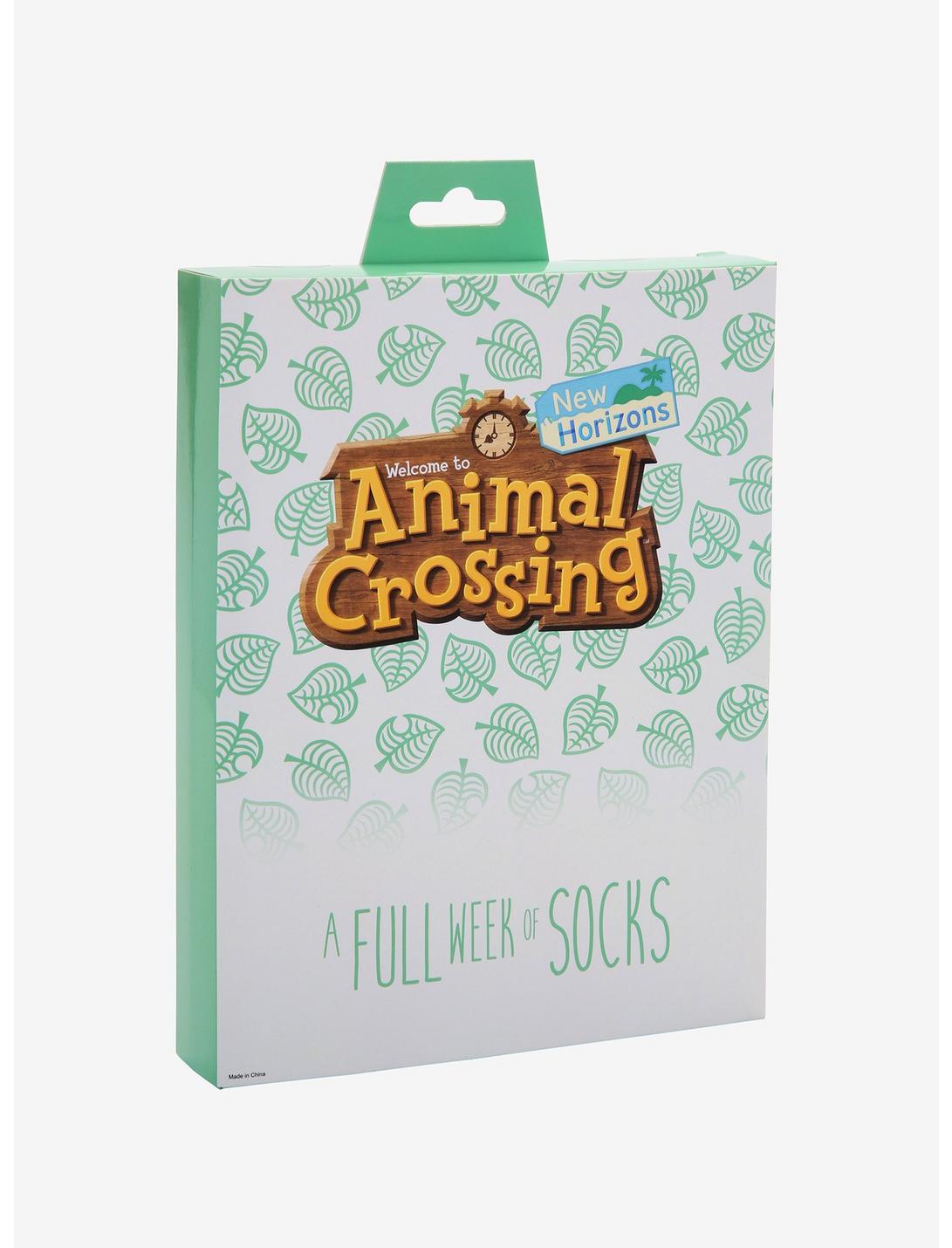 Animal Crossing: New Horizons Characters No-Show Socks 7 Pair, , hi-res