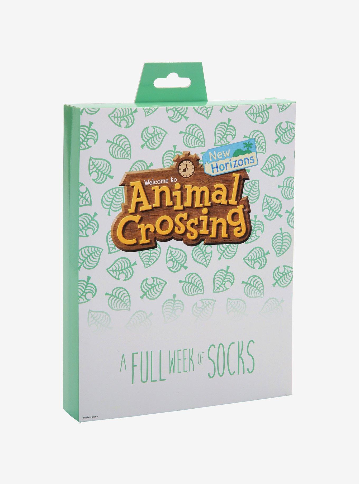 Animal Crossing: New Horizons Characters No-Show Socks 7 Pair, , hi-res