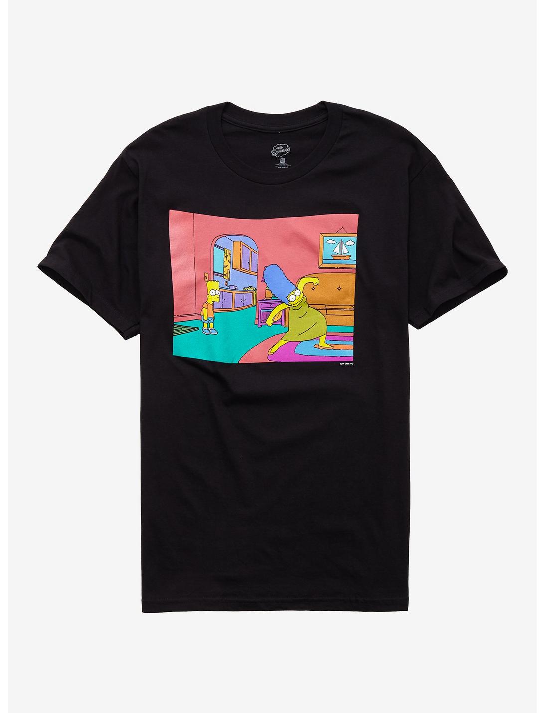 The Simpsons Marge Krumping T-Shirt, BLACK, hi-res