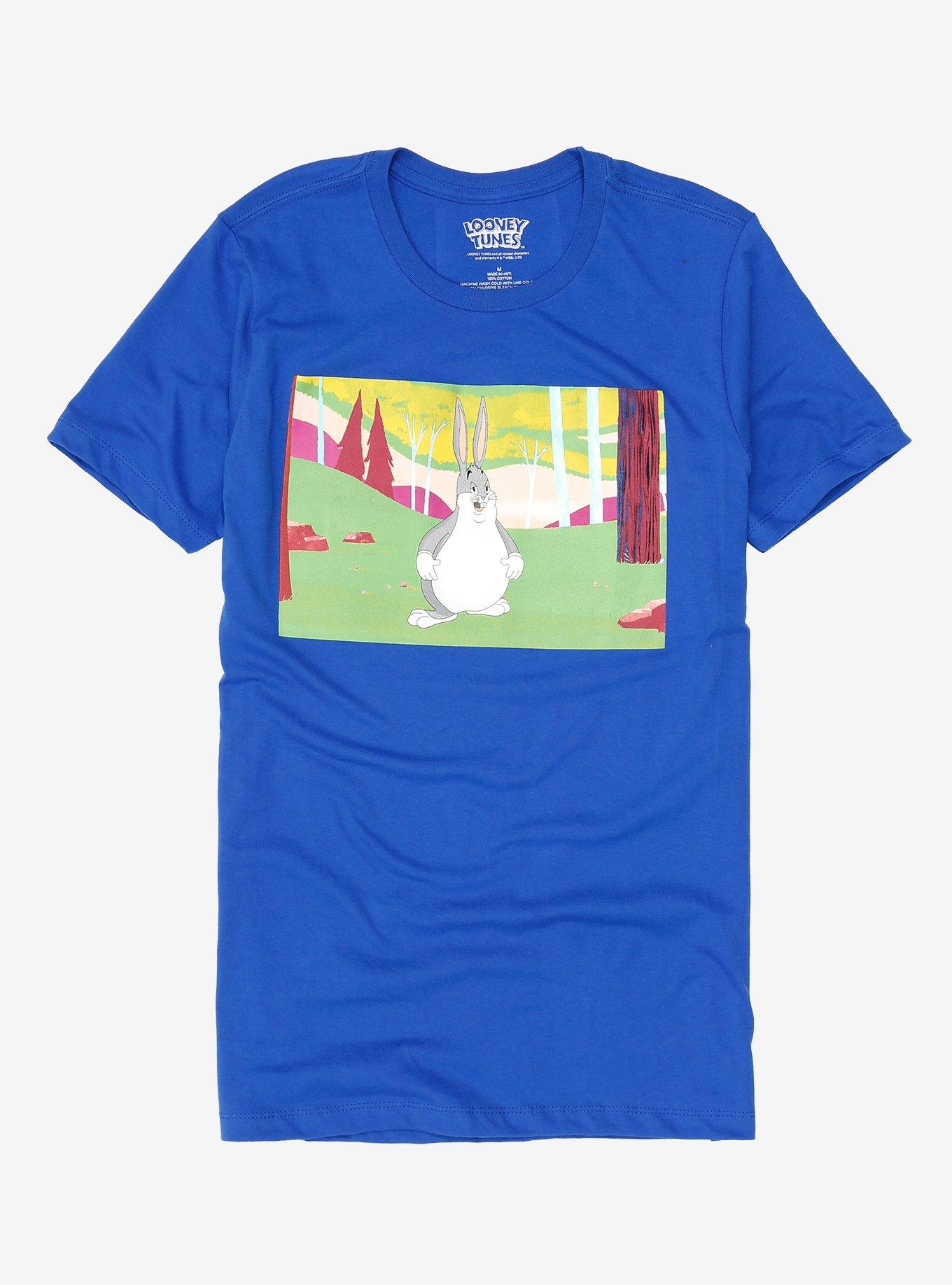 Looney Tunes Bugs Bunny Big Chungus T-Shirt, ROYAL, hi-res