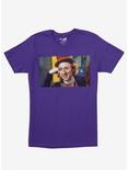 Willy Wonka & The Chocolate Factory Condescending Wonka Meme T-Shirt, PURPLE, hi-res