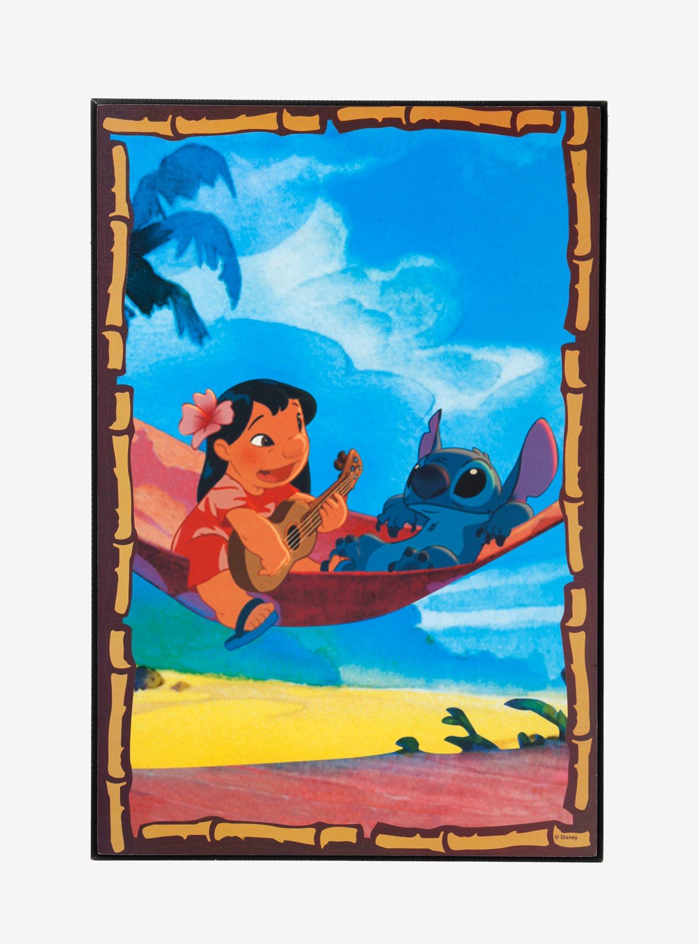 Disney Cartoon Lilo & Stitch Poster Canvas Painting Wall Art