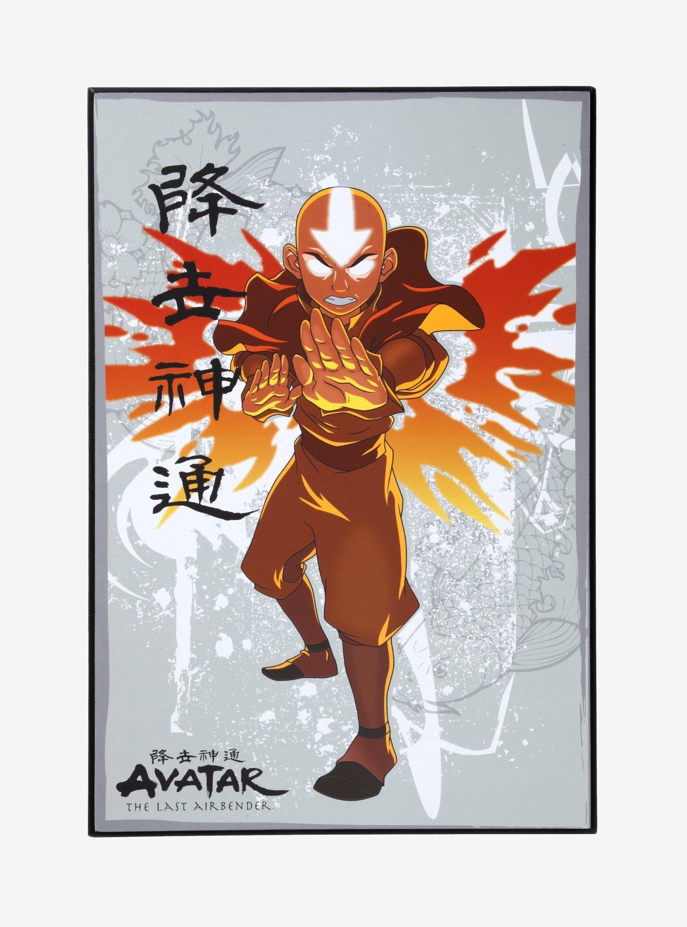 Avatar: The Last Airbender Aang Attack Wood Wall Art, , hi-res