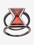 Marvel Black Widow Rocklove Hourglass Ring, MULTICOLOR, hi-res