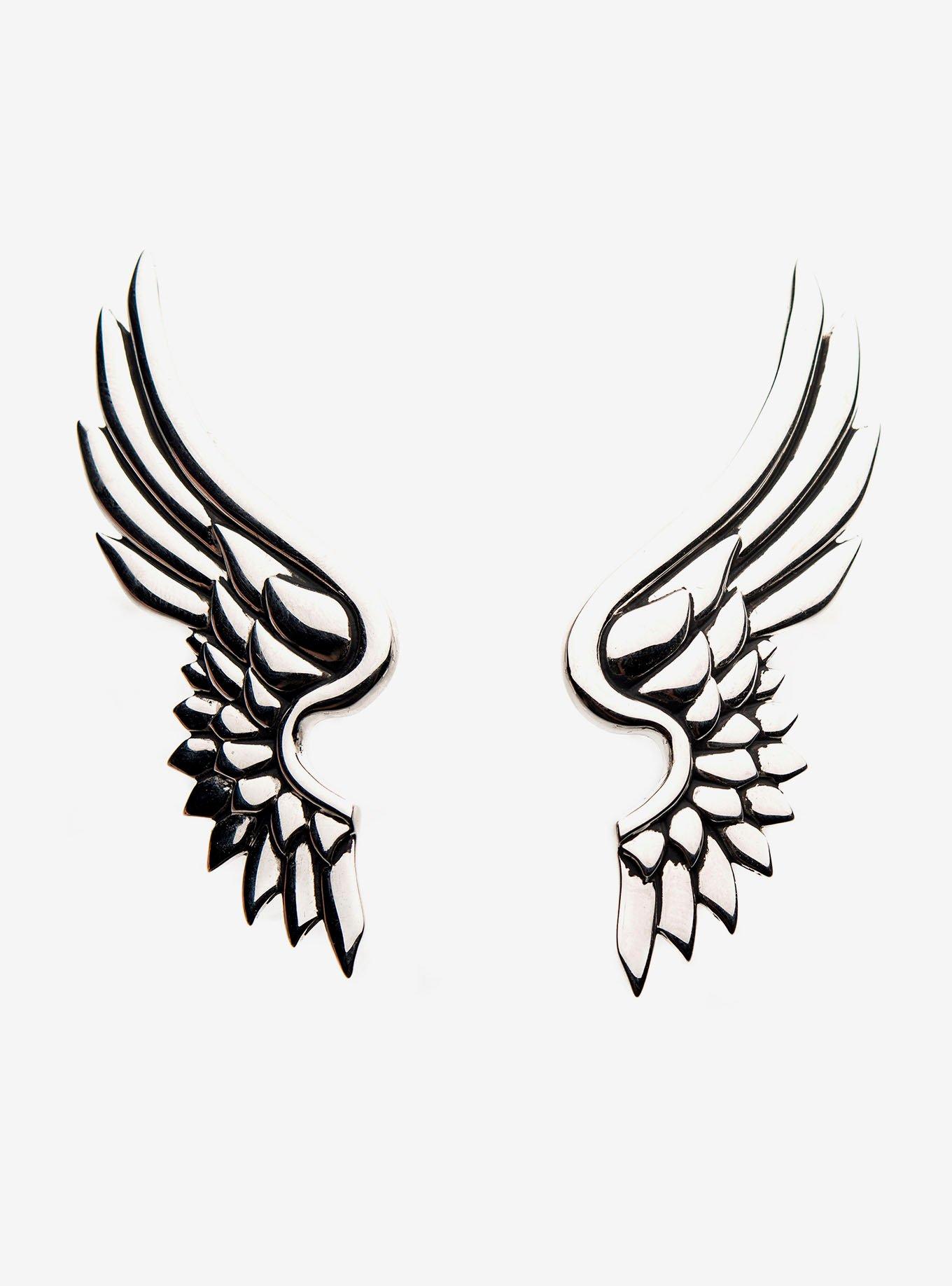 Marvel Thor RockLove Winged Ear Climber Earrings Hot Topic