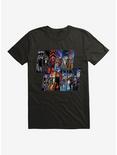 Doctor Who All Doctors Animation T-Shirt, , hi-res