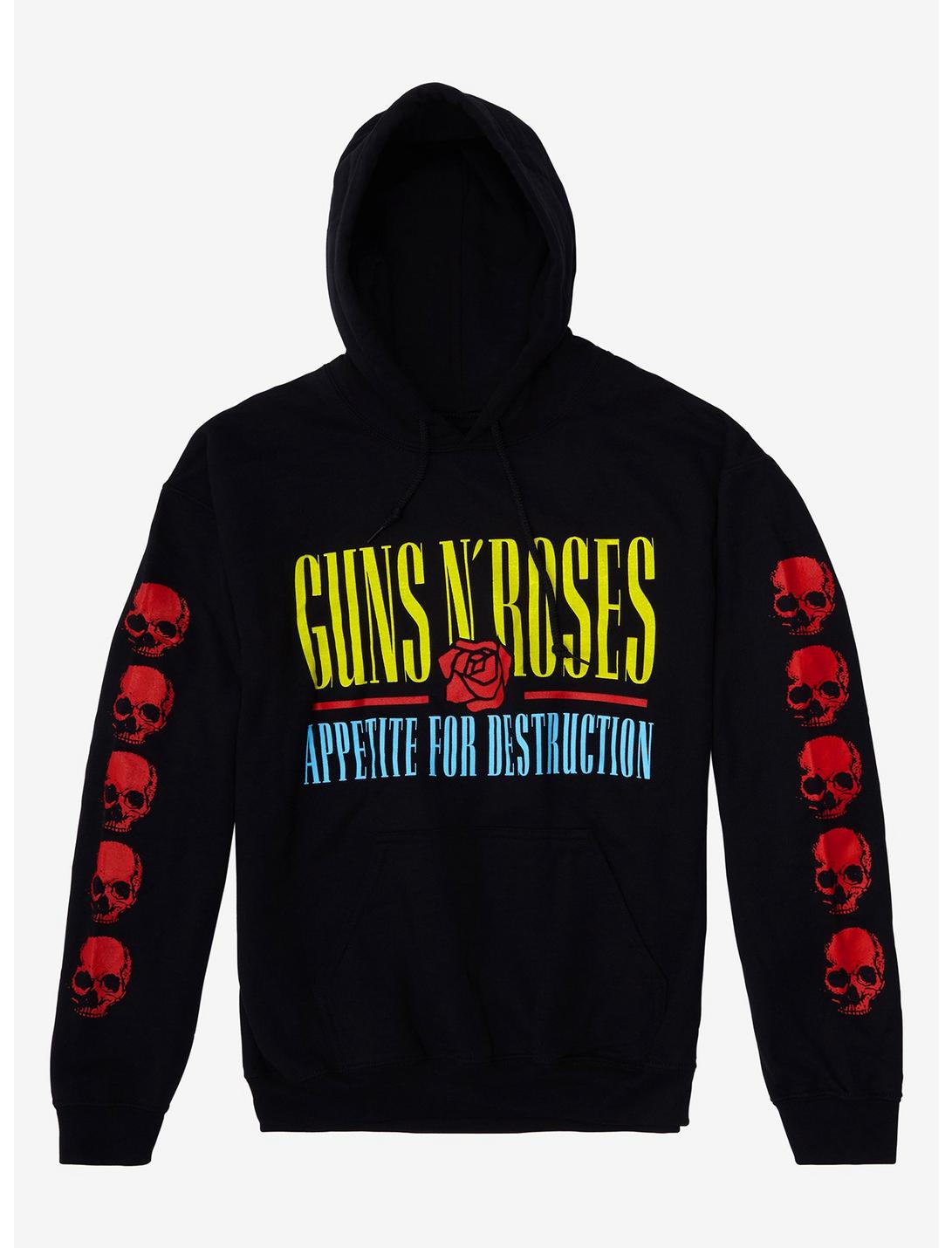 Guns N' Roses Appetite For Destruction Hoodie, BLACK, hi-res