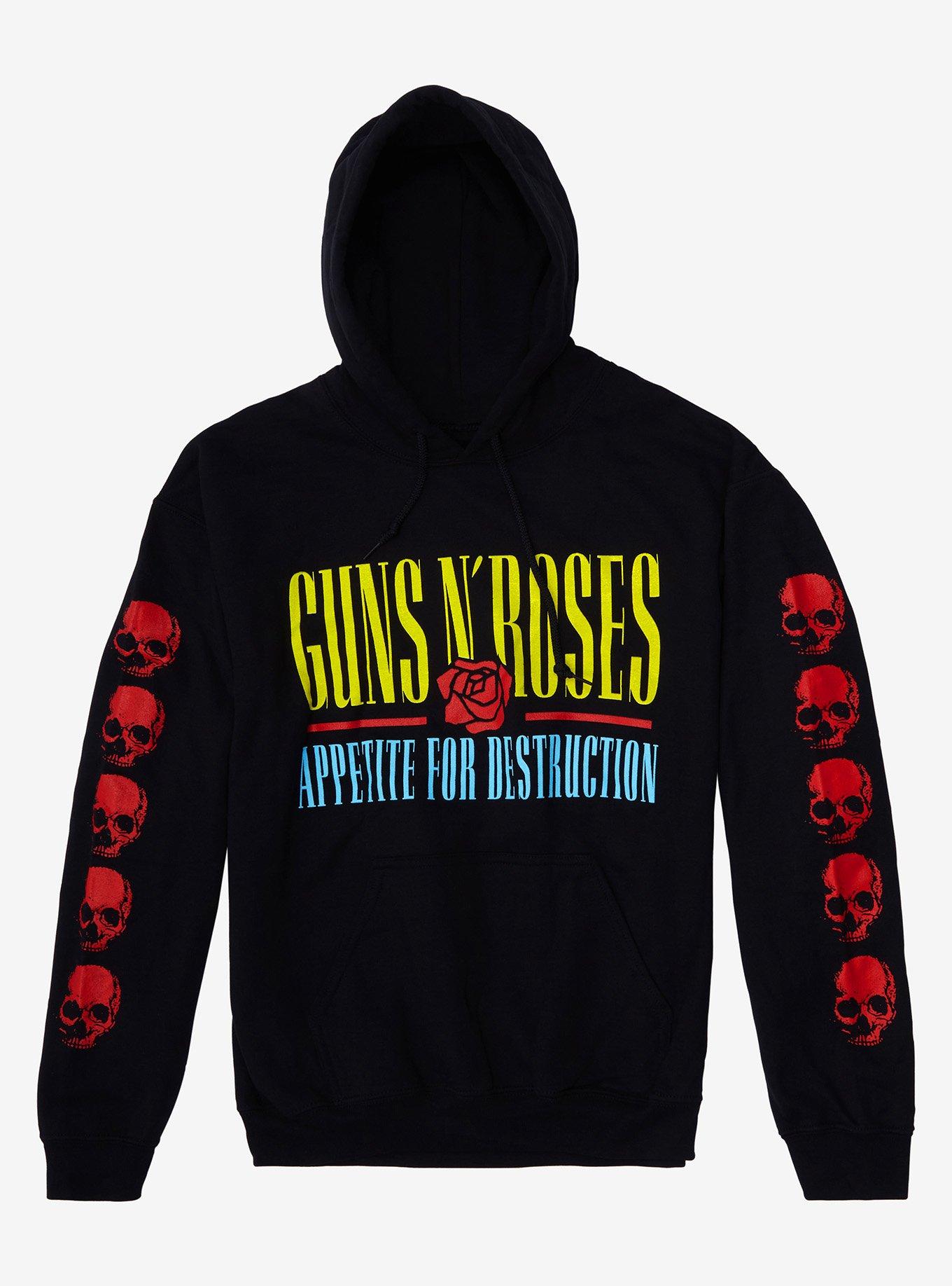 Guns N' Roses Appetite For Destruction Hoodie, BLACK, hi-res