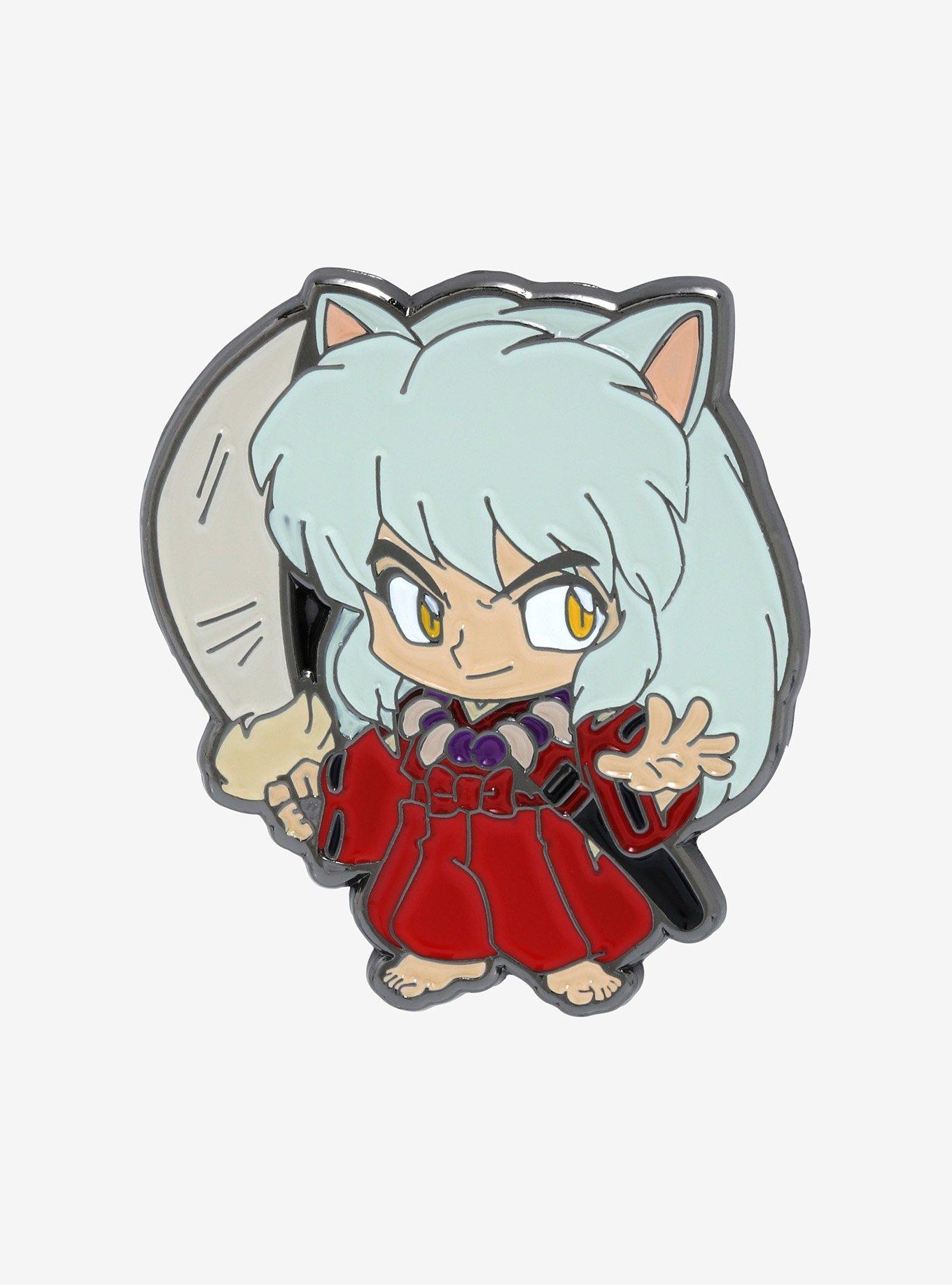 Inuyasha Chibi Enamel Pin, , hi-res