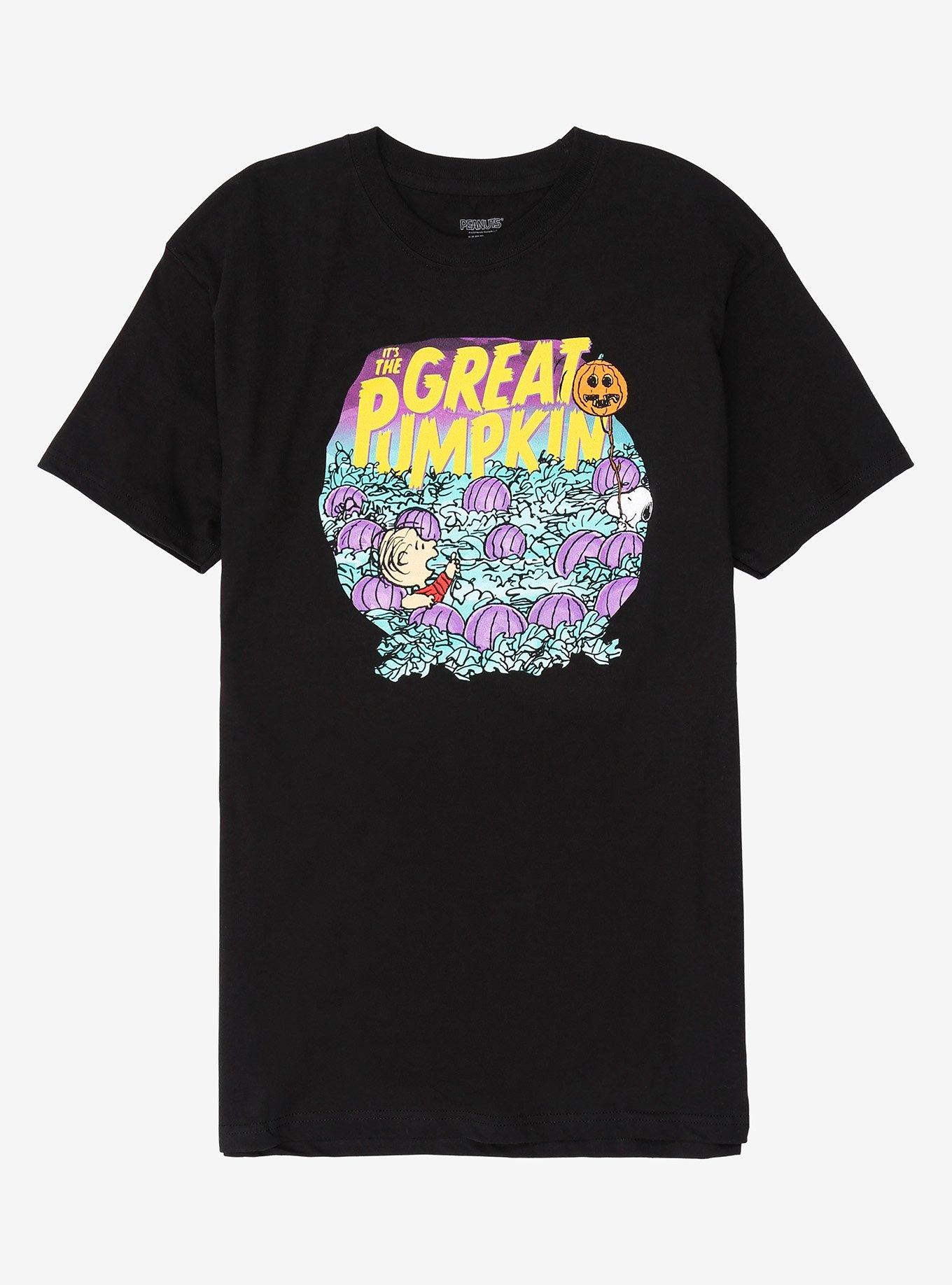 Peanuts It's The Great Pumpkin T-Shirt, BLACK, hi-res