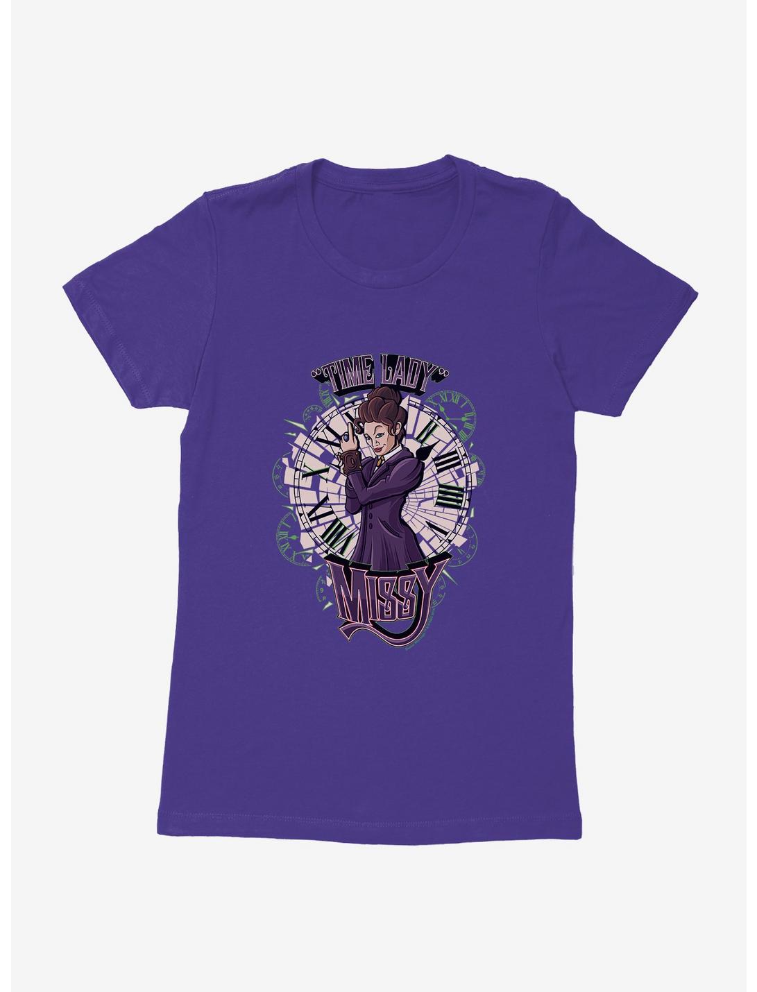 Doctor Who Time Lady Missy Womens T-Shirt, PURPLE RUSH, hi-res