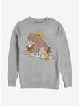 Disney The Lion King The King Sweatshirt, ATH HTR, hi-res