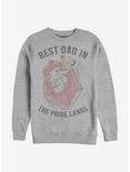 Disney The Lion King Pride Lands Dad Sweatshirt, ATH HTR, hi-res