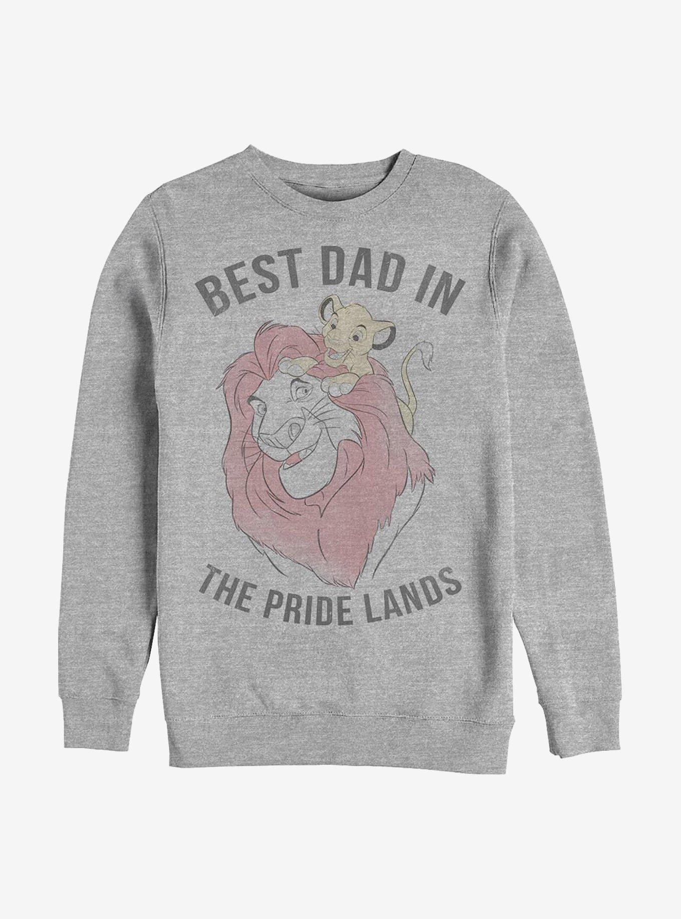 Disney The Lion King Pride Lands Dad Sweatshirt, ATH HTR, hi-res