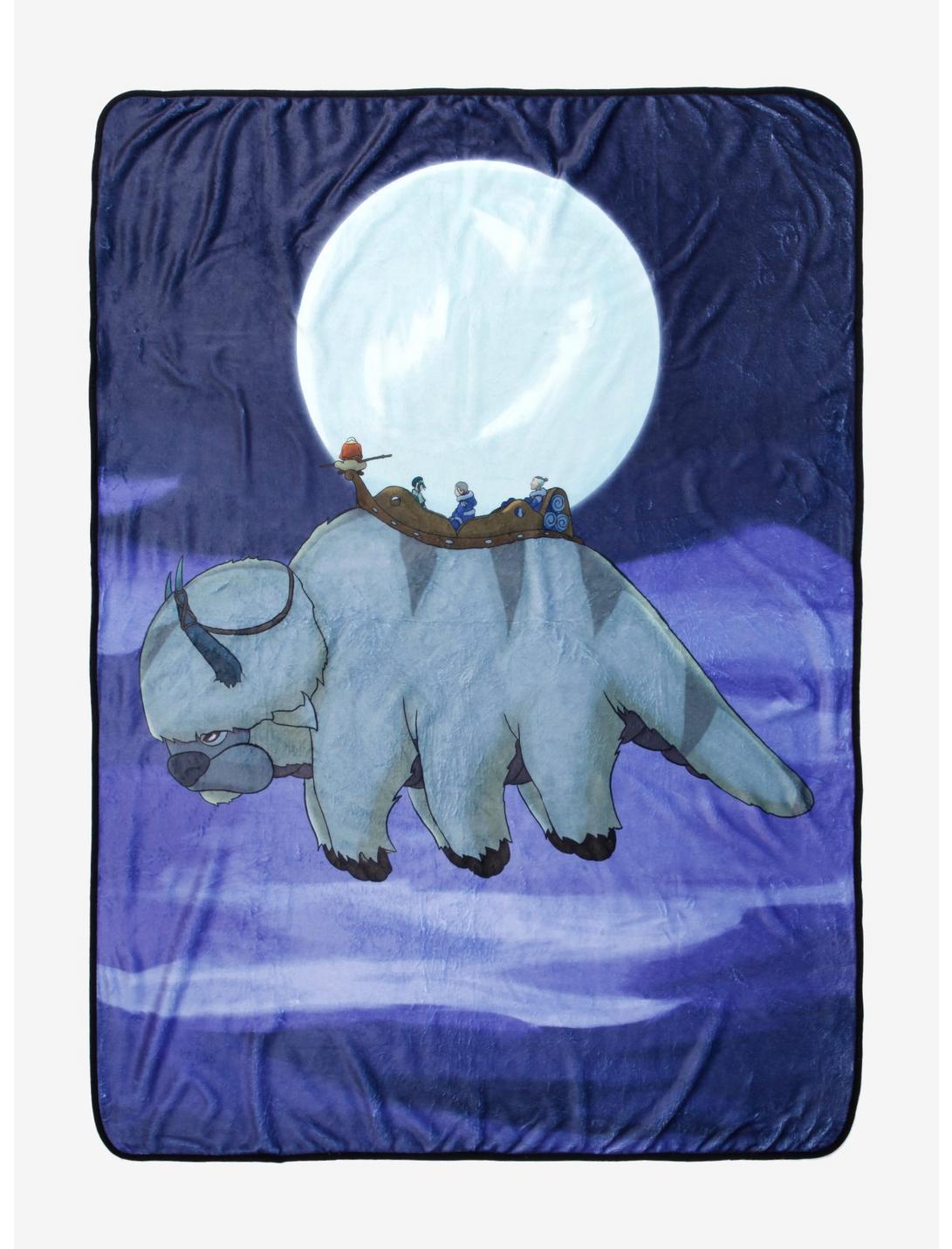 Avatar: The Last Airbender Appa Moon Throw - BoxLunch Exclusive, , hi-res