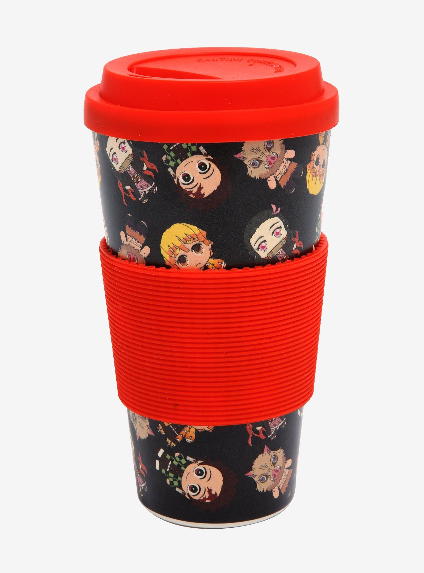 Demon Slayer: Kimetsu no Yaiba Chibi Bamboo Travel Mug, , hi-res