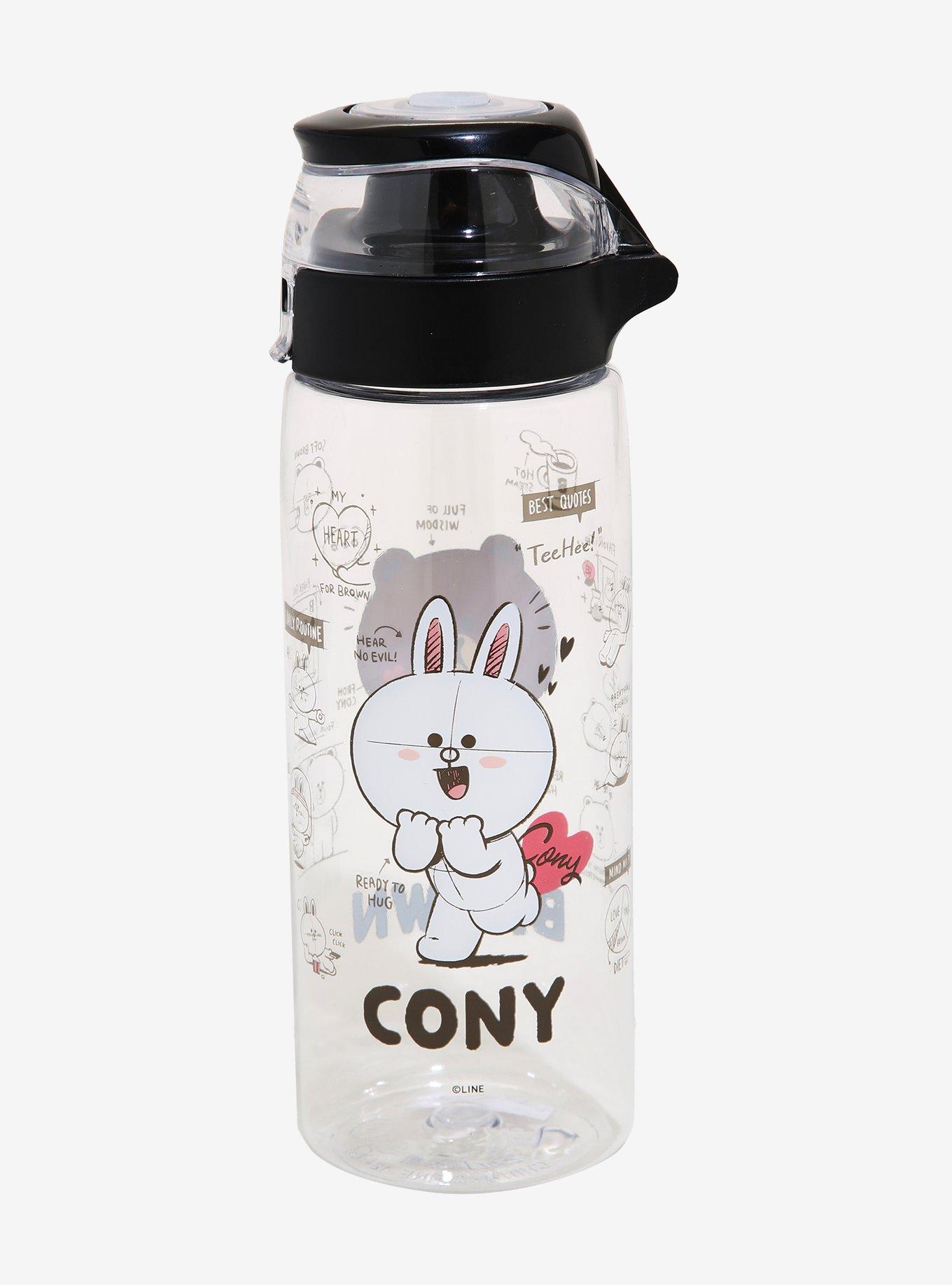 LINE FRIENDS BROWN & CONY Water Bottle, , hi-res