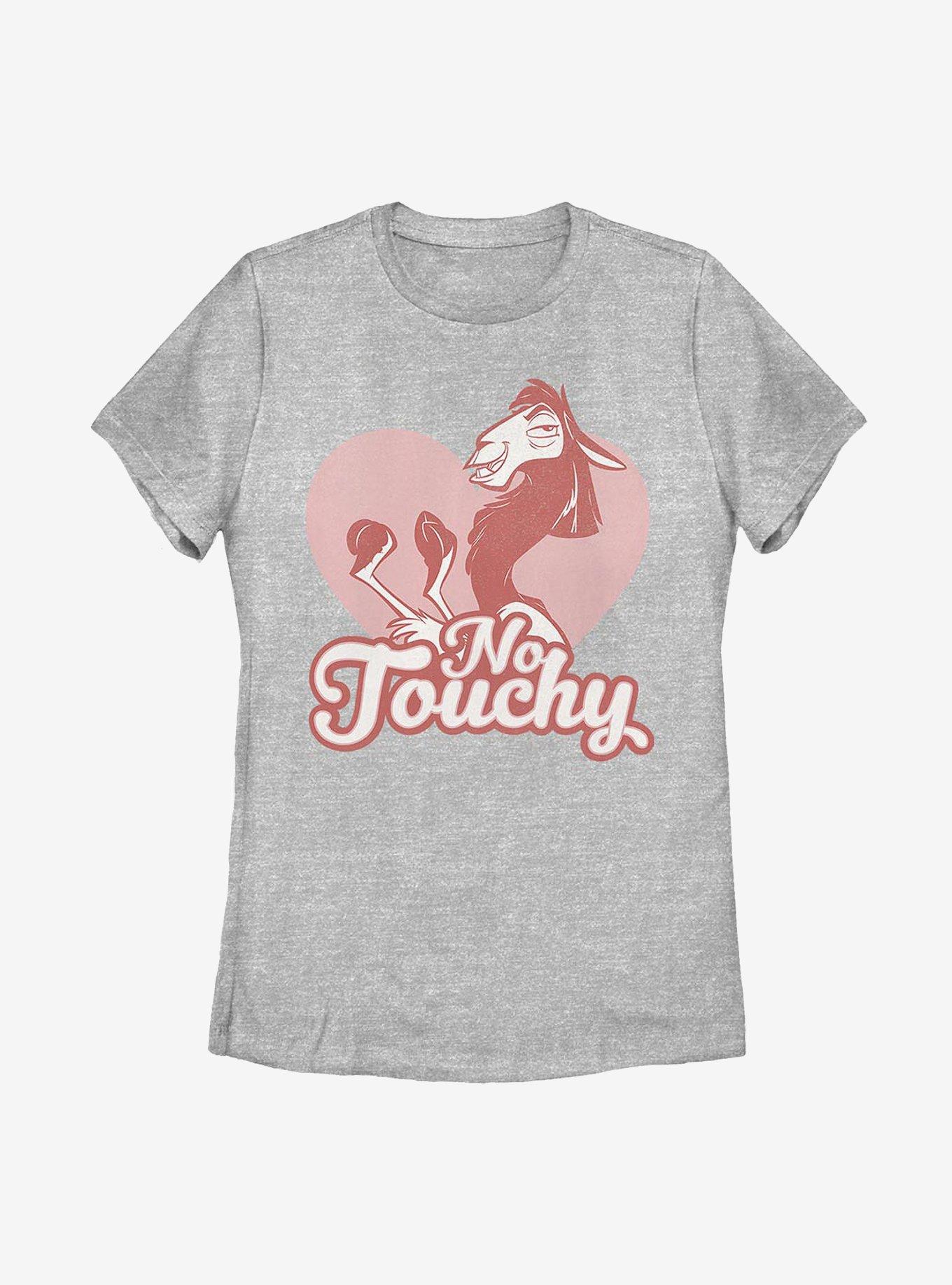 Disney The Emperor's New Groove No Love Womens T-Shirt, ATH HTR, hi-res