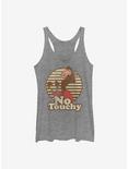 Disney The Emperor's New Groove No Touchy Womens Tank Top, GRAY HTR, hi-res