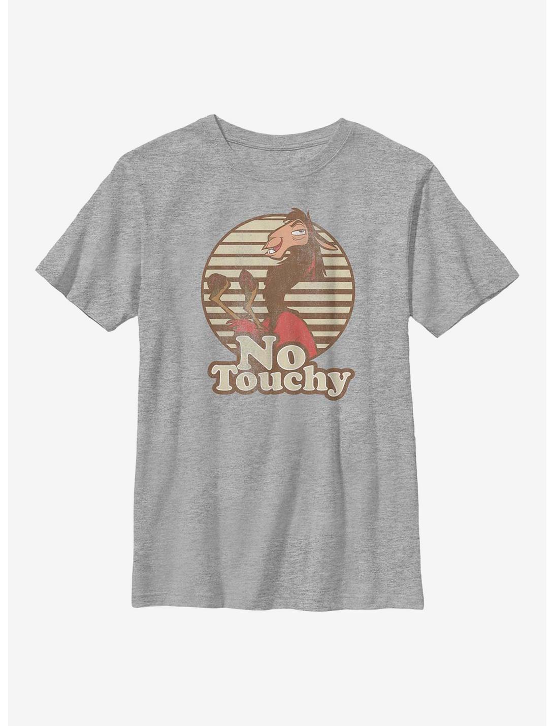 Disney The Emperor's New Groove No Touchy Youth T-Shirt, ATH HTR, hi-res