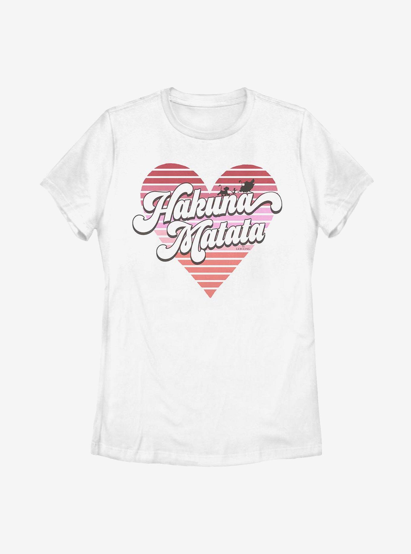 Disney The Lion King Hakuna Heart Womens T-Shirt, , hi-res