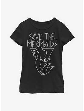 Disney The Little Mermaid Save The Mermaids Youth Girls T-Shirt, , hi-res