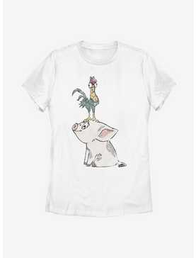 Disney Moana Pua Womens T-Shirt, , hi-res