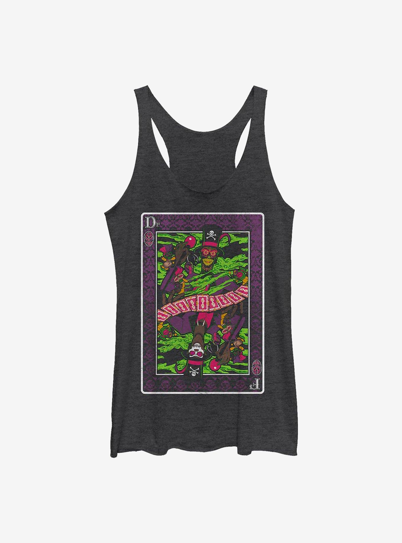 Disney The Princess And The Frog Voodoo King Womens Tank Top, BLK HTR, hi-res