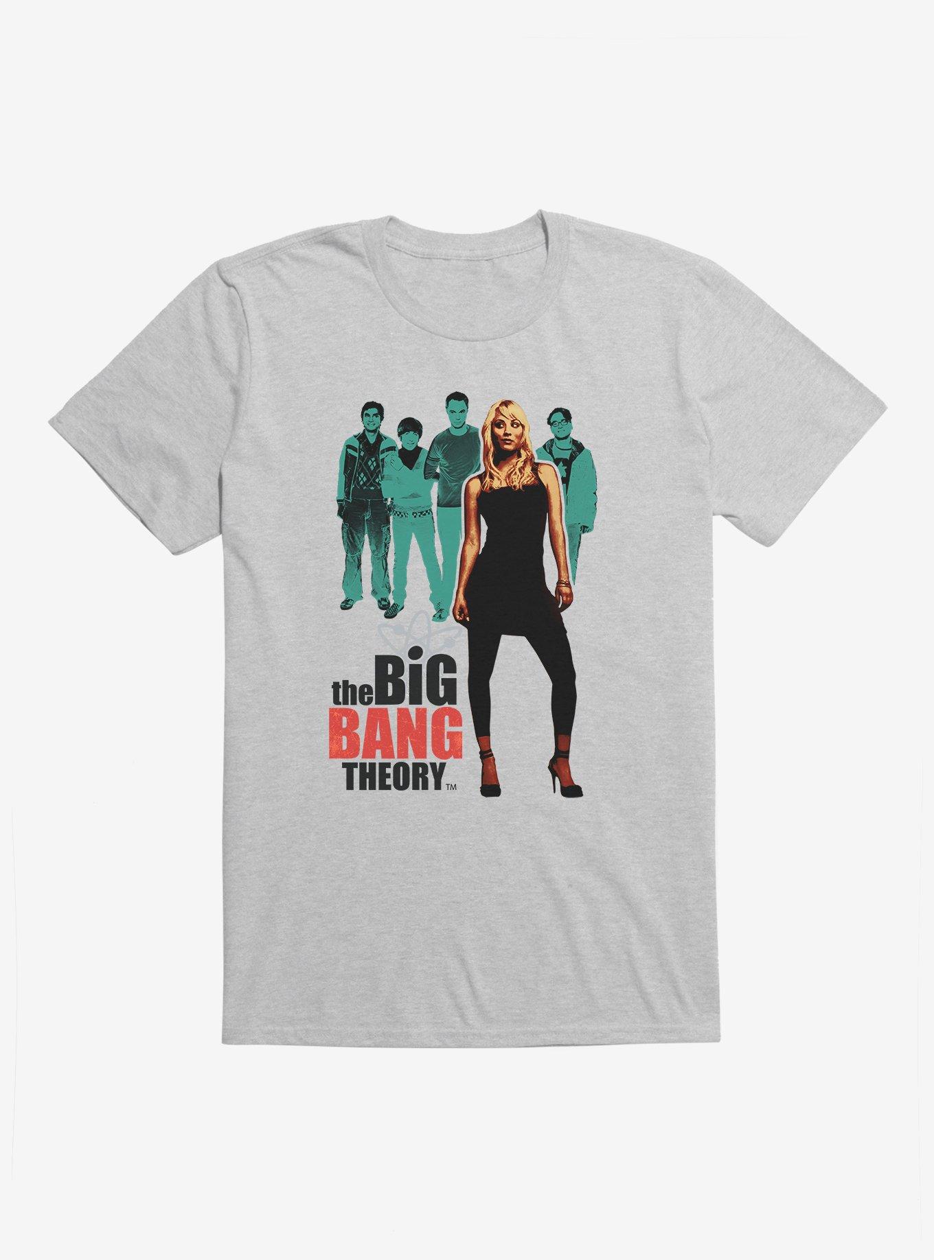 The Big Bang Theory Center Of Attention Penny T-Shirt, HEATHER GREY, hi-res