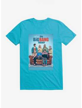 The Big Bang Theory Sofa Portrait T-Shirt, , hi-res