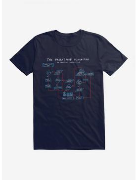 The Big Bang Theory The Friendship Algorithm T-Shirt, NAVY, hi-res