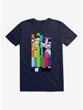 The Big Bang Theory Vertical Lines T-Shirt, NAVY, hi-res