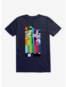 The Big Bang Theory Vertical Lines T-Shirt, NAVY, hi-res