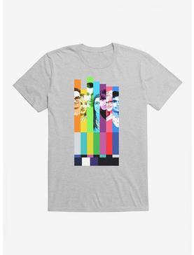 The Big Bang Theory Vertical Lines T-Shirt, HEATHER GREY, hi-res