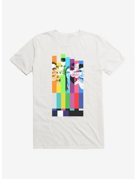 The Big Bang Theory Vertical Lines T-Shirt, WHITE, hi-res