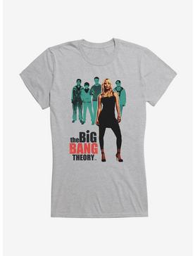 The Big Bang Theory Center Of Attention Penny Girls T-Shirt, HEATHER, hi-res