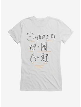 The Big Bang Theory Higgs Boson Particle Girls T-Shirt, WHITE, hi-res